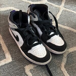 Kids Black and White Sneakers